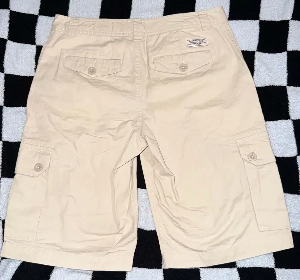 Khaki Cargo Shorts